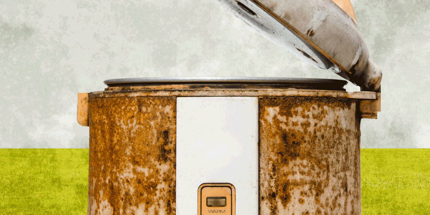 how do you clean a black and decker rice cooker