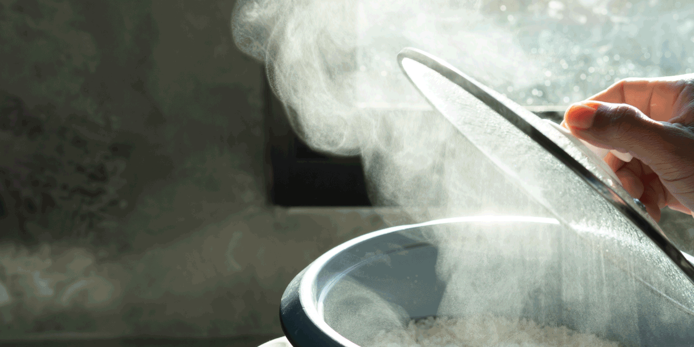 how do you steam in a tiger rice cooker