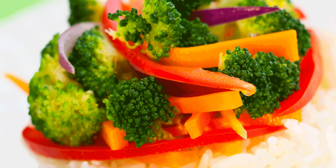 how do you steam vegetables in an oster rice cooker