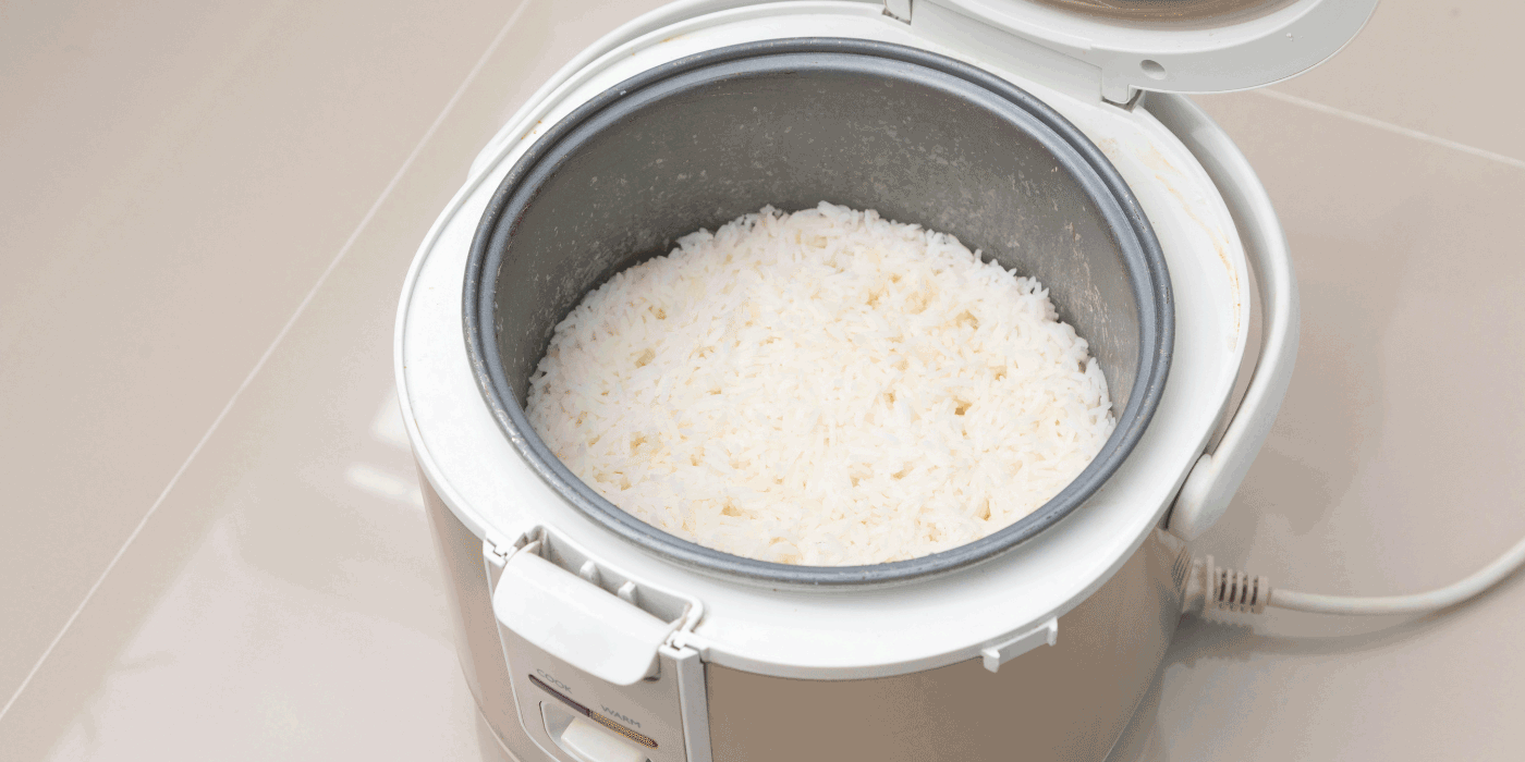 how to cook rice in panasonic electric cooker
