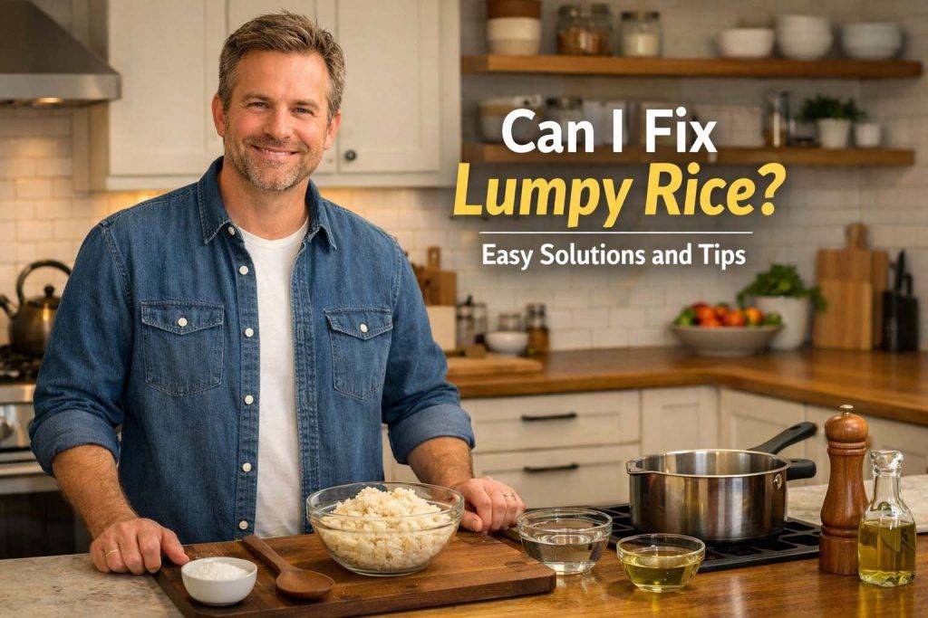 Clumpy White Rice Can I Fix Lumpy Rice: Easy Solutions & Tips