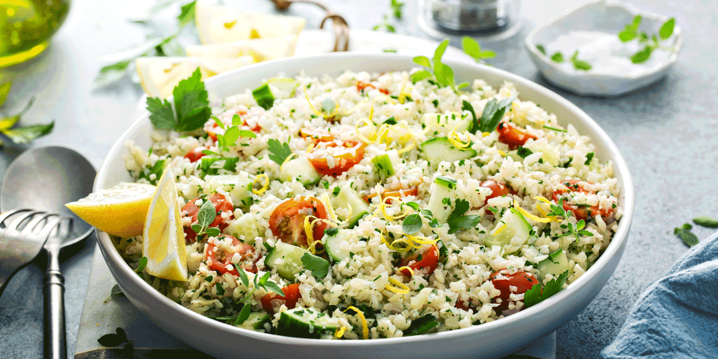brown rice tabbouleh