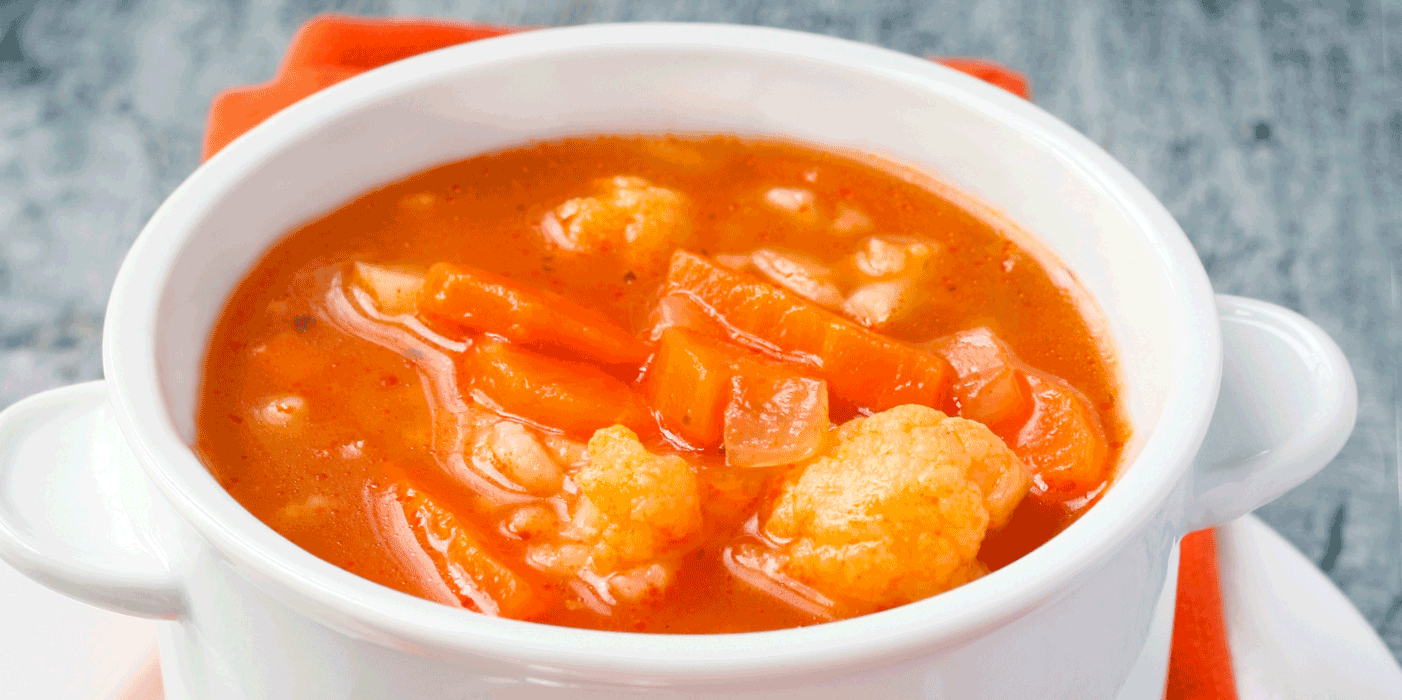 carrot rice soup