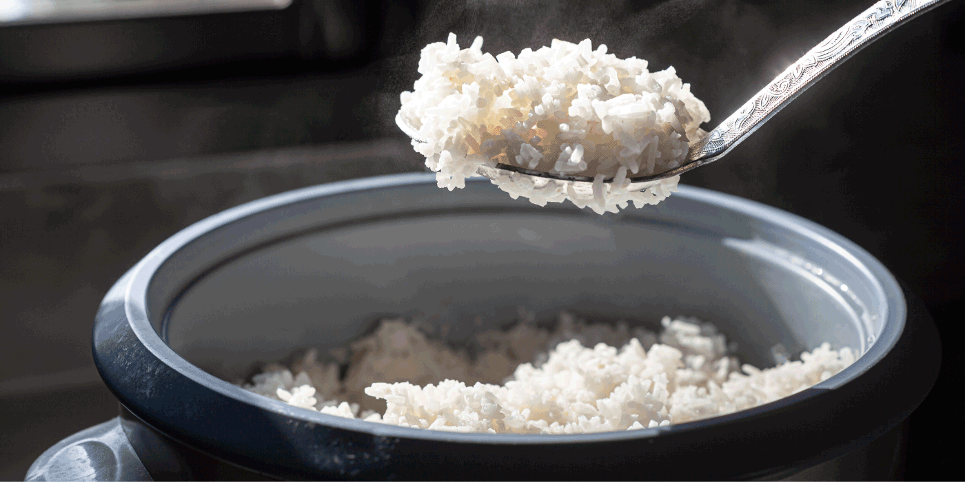 how do i know when the rice is cooked