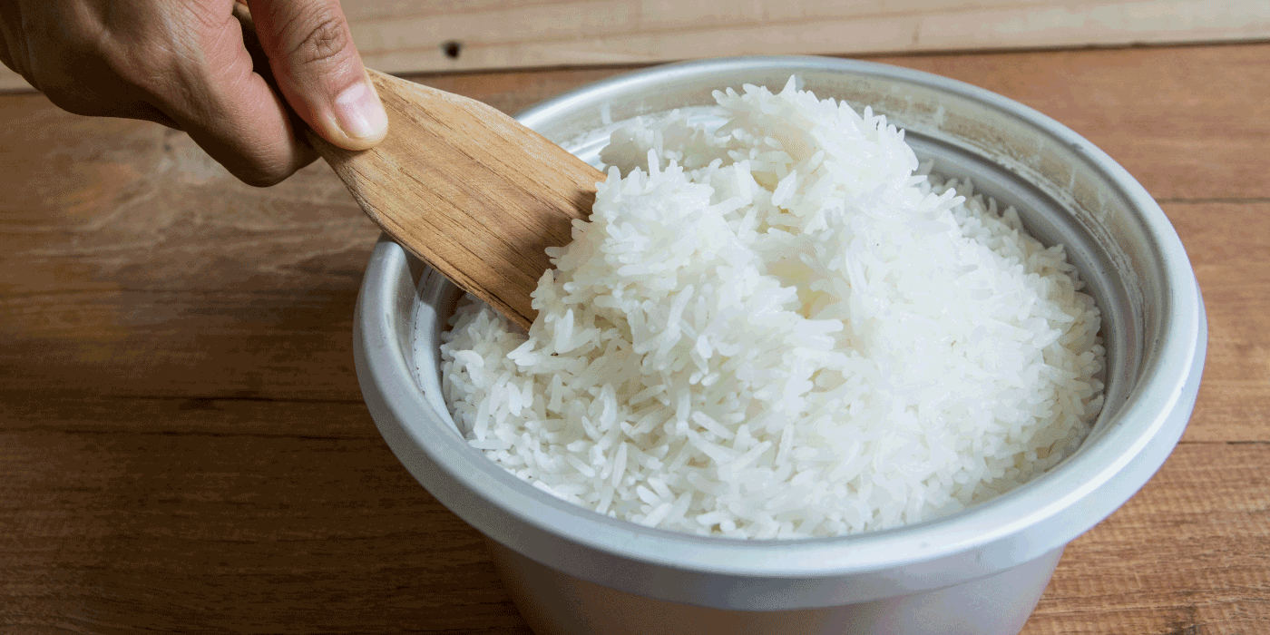 how to cook rice in microwave without lid