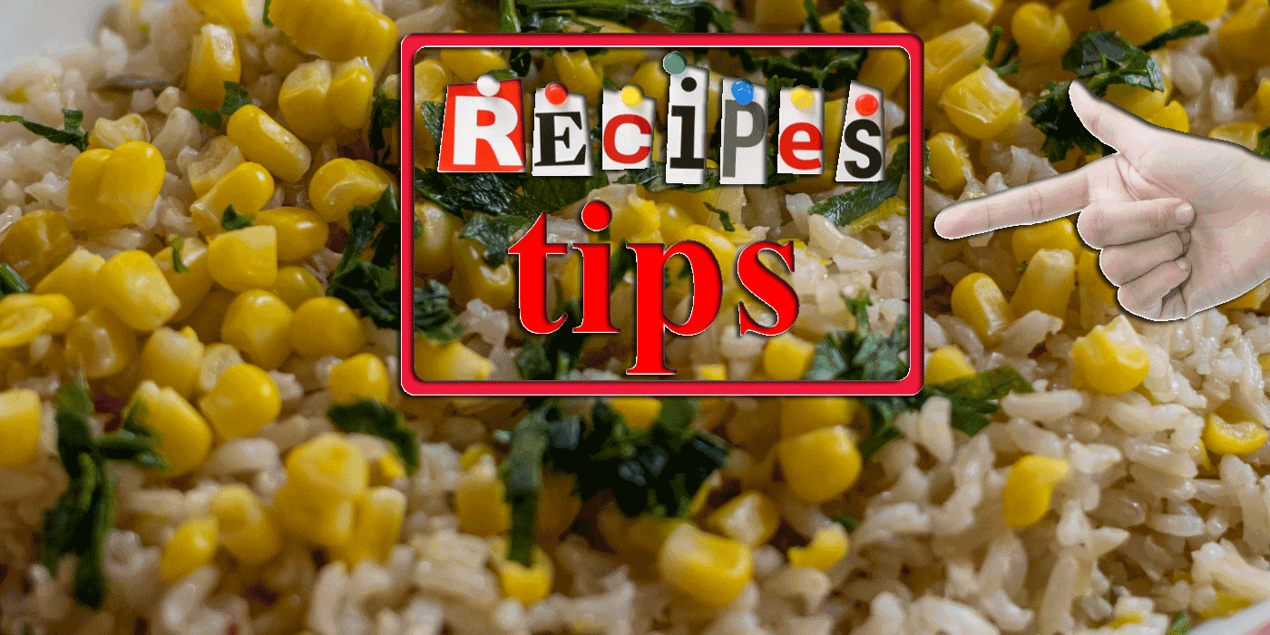 how to make corn rice