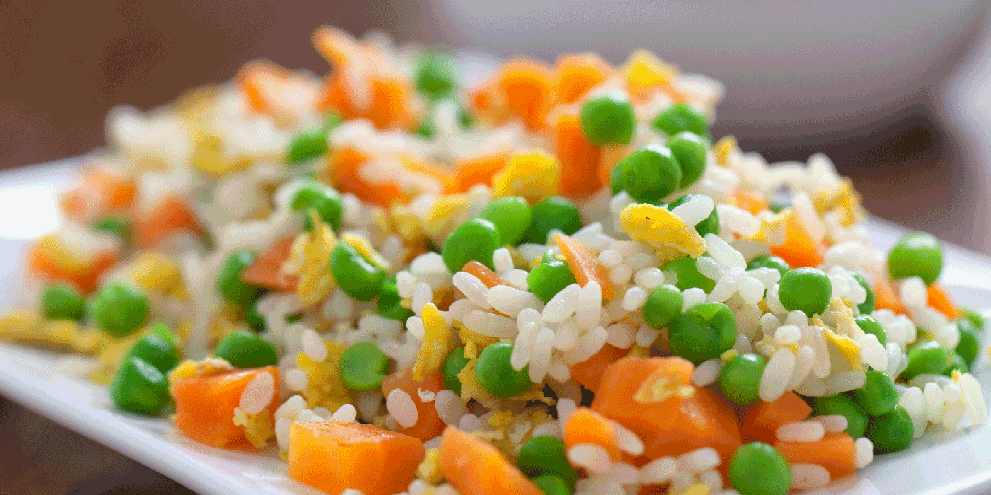 best rice for rice and peas