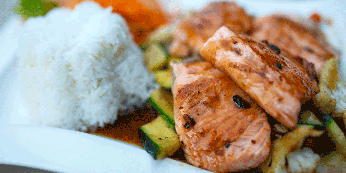 best rice for salmon