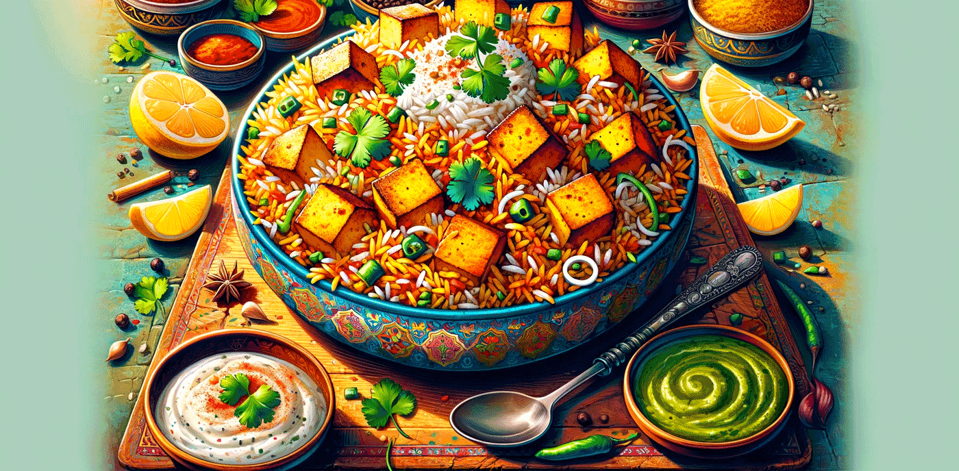 paneer biryani