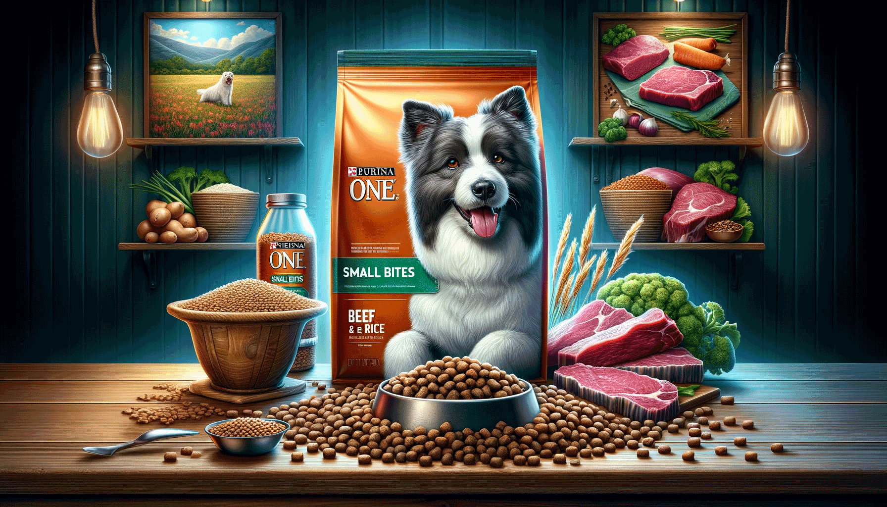 purina one small bites beef and rice review
