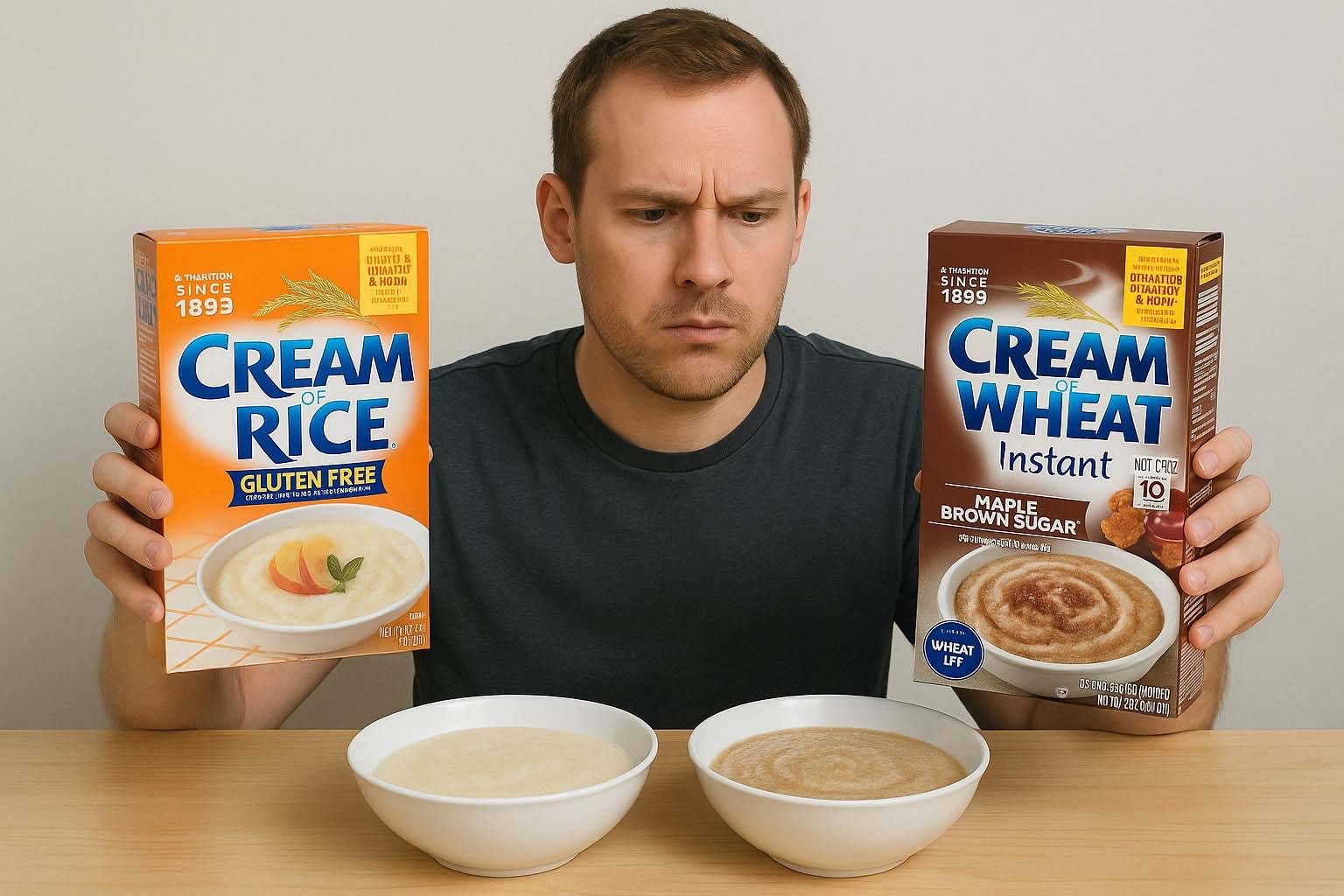 Cream of Rice Vs Cream of Wheat Cream of Rice Vs Cream of Wheat