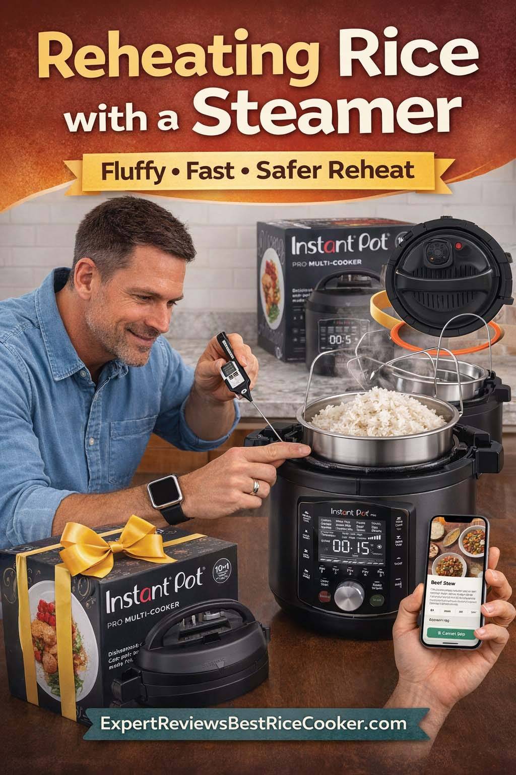 Reheating Rice with a Steamer Reheating Rice with a Steamer