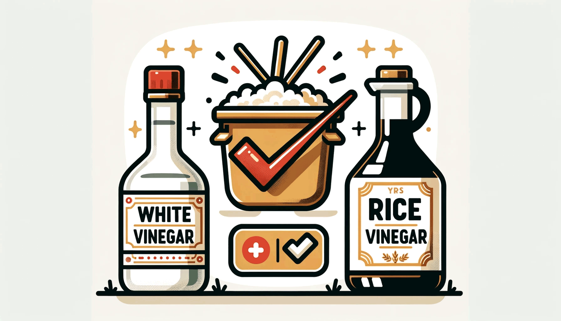 can i use white vinegar instead of rice vinegar
