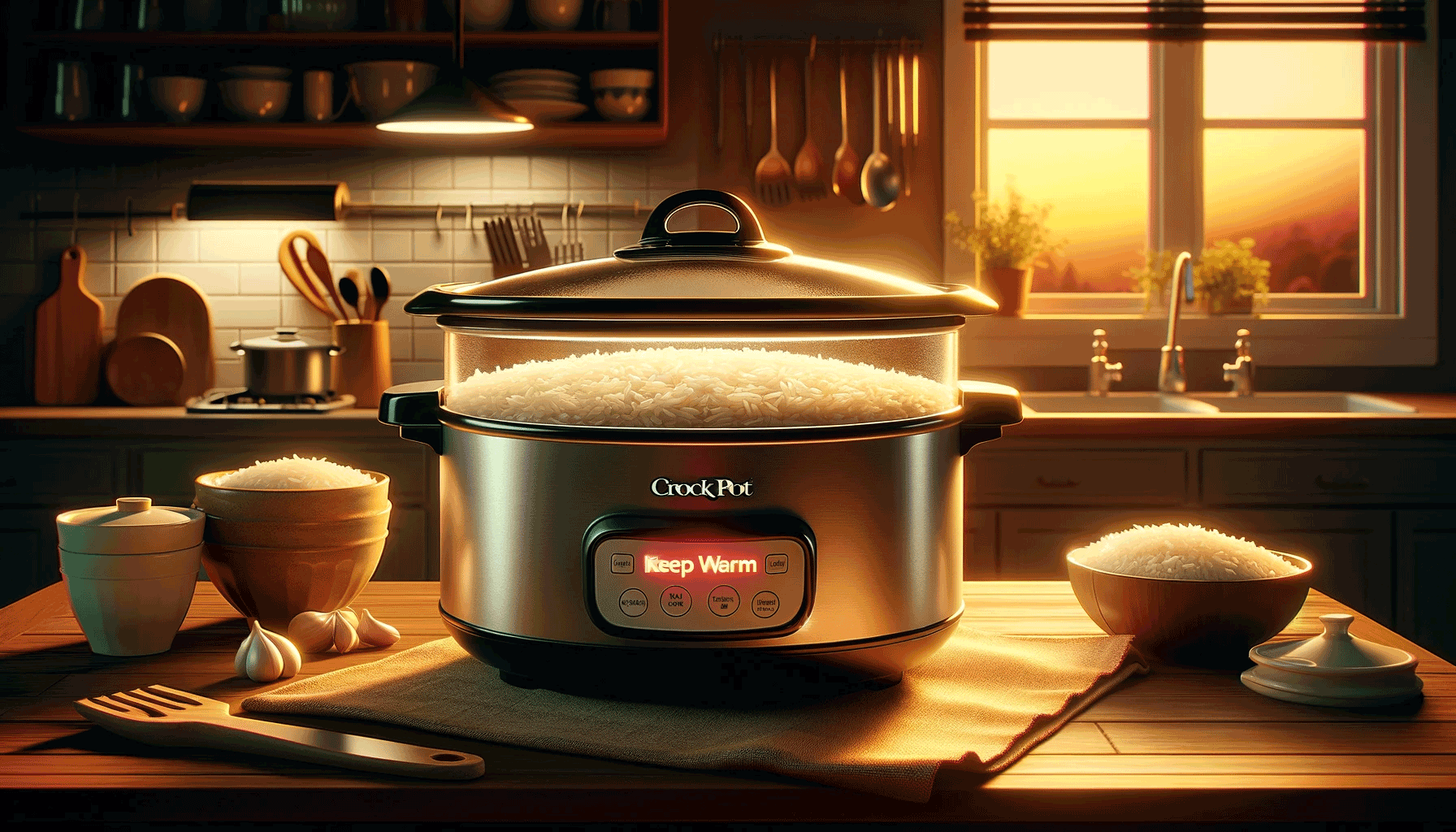 Can You Keep Rice Warm In A Crock Pot?