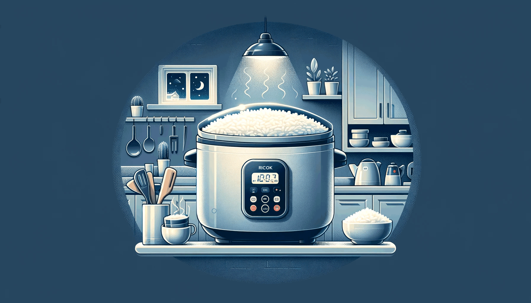 how long can you keep rice warm in a rice cooker