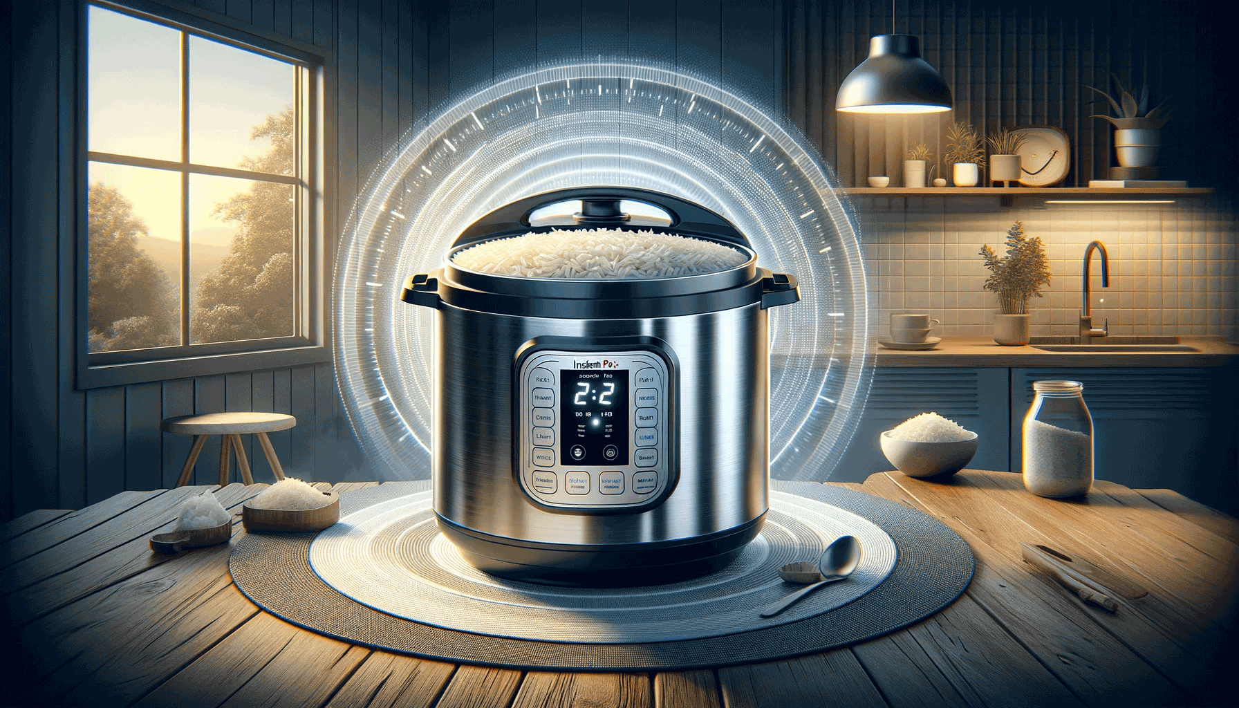 how long will instant pot keep rice warm