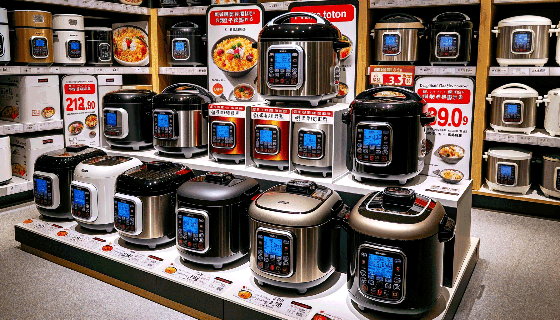 how much do digital rice cookers cost