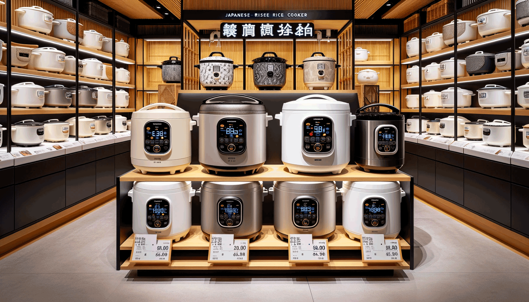 how much do japanese rice cookers cost