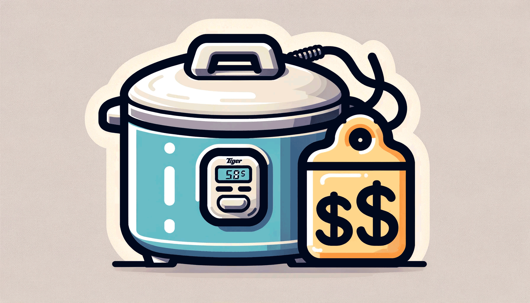 how much does a tiger rice cooker cost