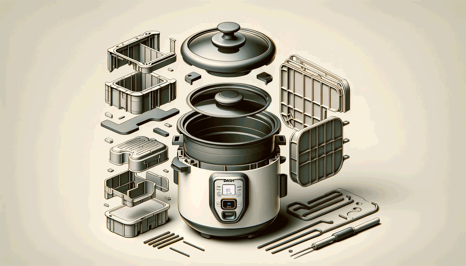 Step by Step Guide How To Assemble Dash Rice Cooker?