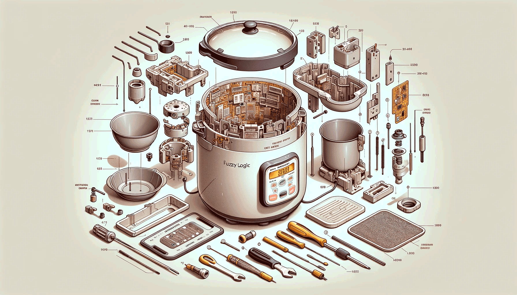 Step by Step Guide How To Assemble Fuzzy Logic Rice Cooker