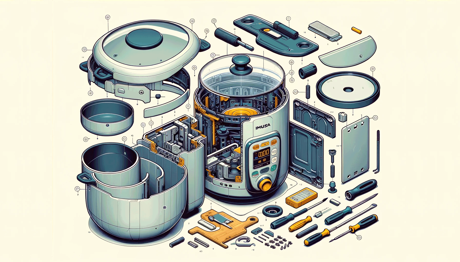 Step by Step Guide How To Assemble Imusa Rice Cooker