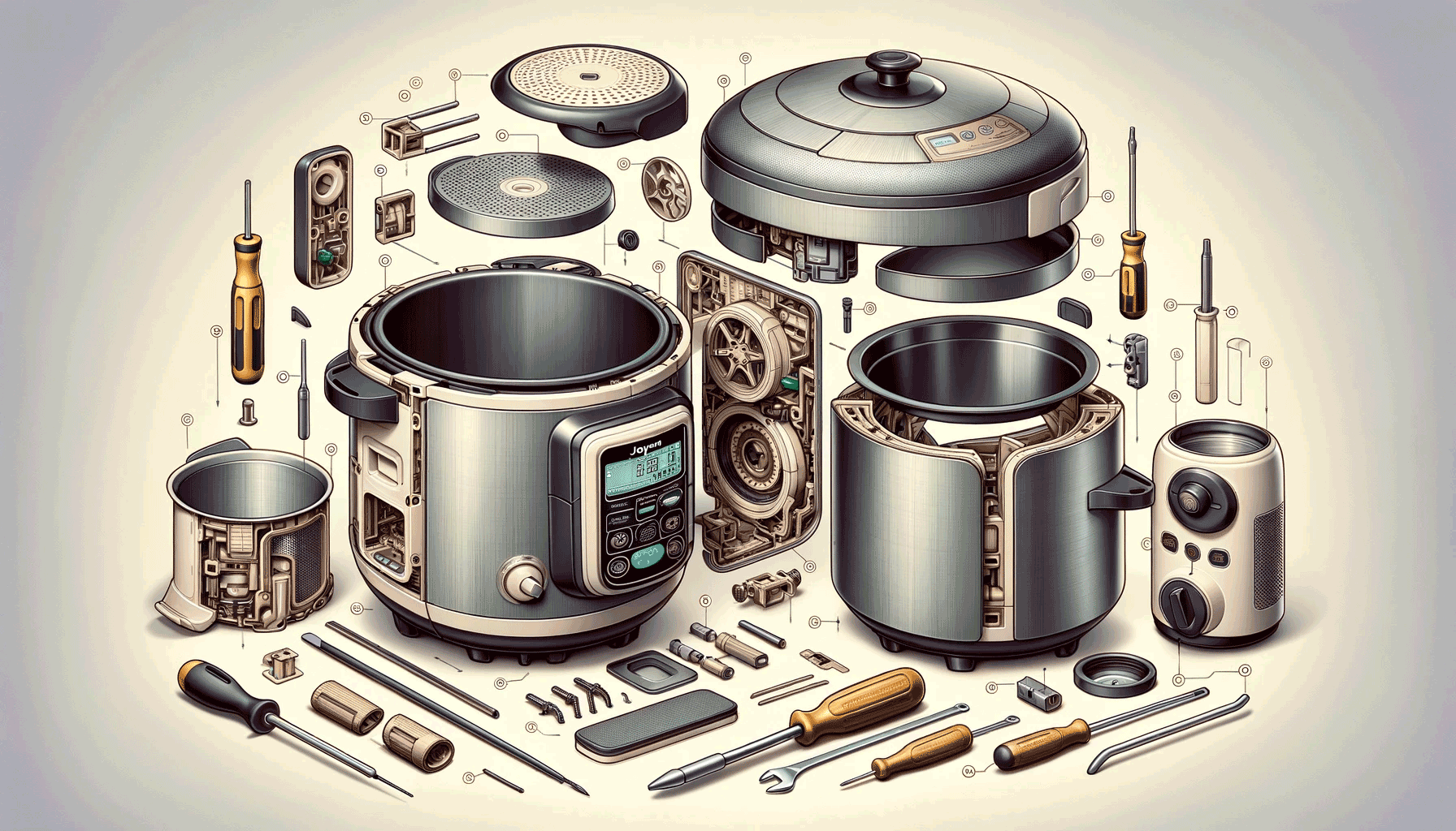 Step by Step Guide How To Assemble Joydeem Rice Cooker