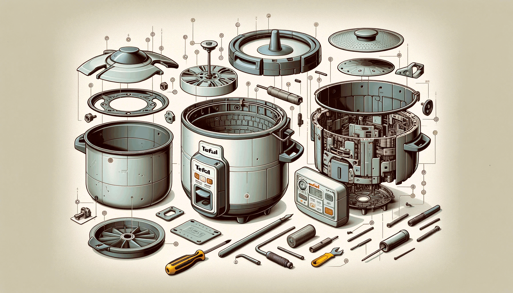 Step by Step Guide How To Assemble Tefal Rice Cooker