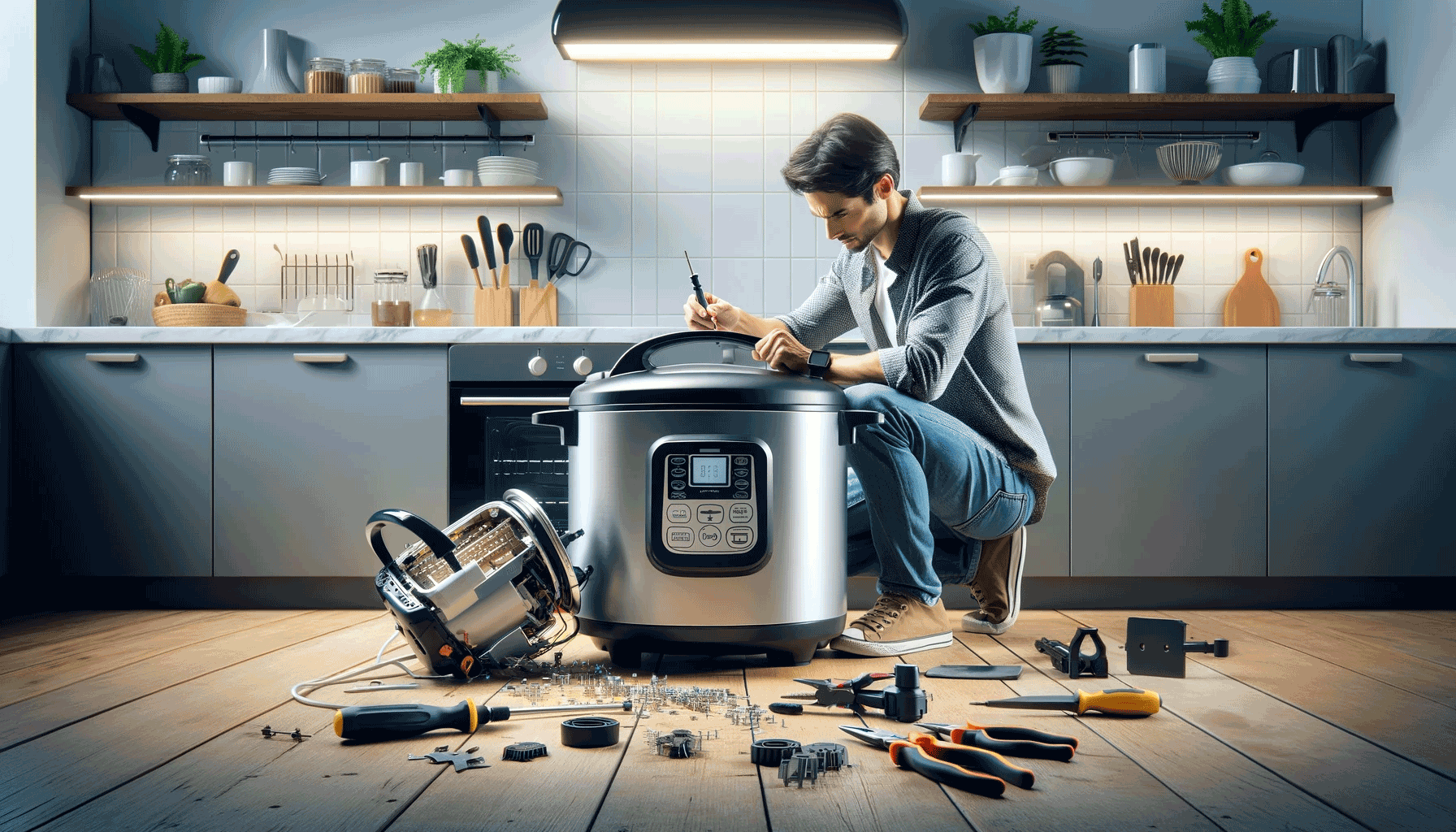 how to fix rice cooker lid