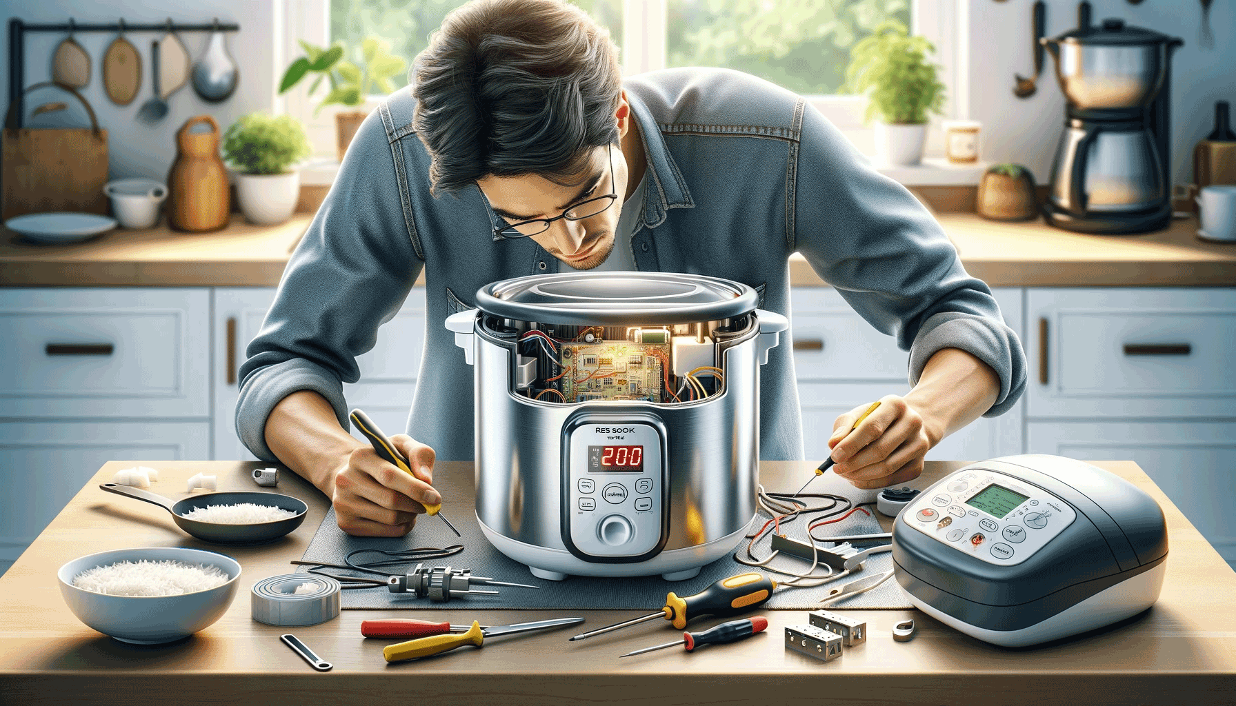 how to fix rice cooker not cooking
