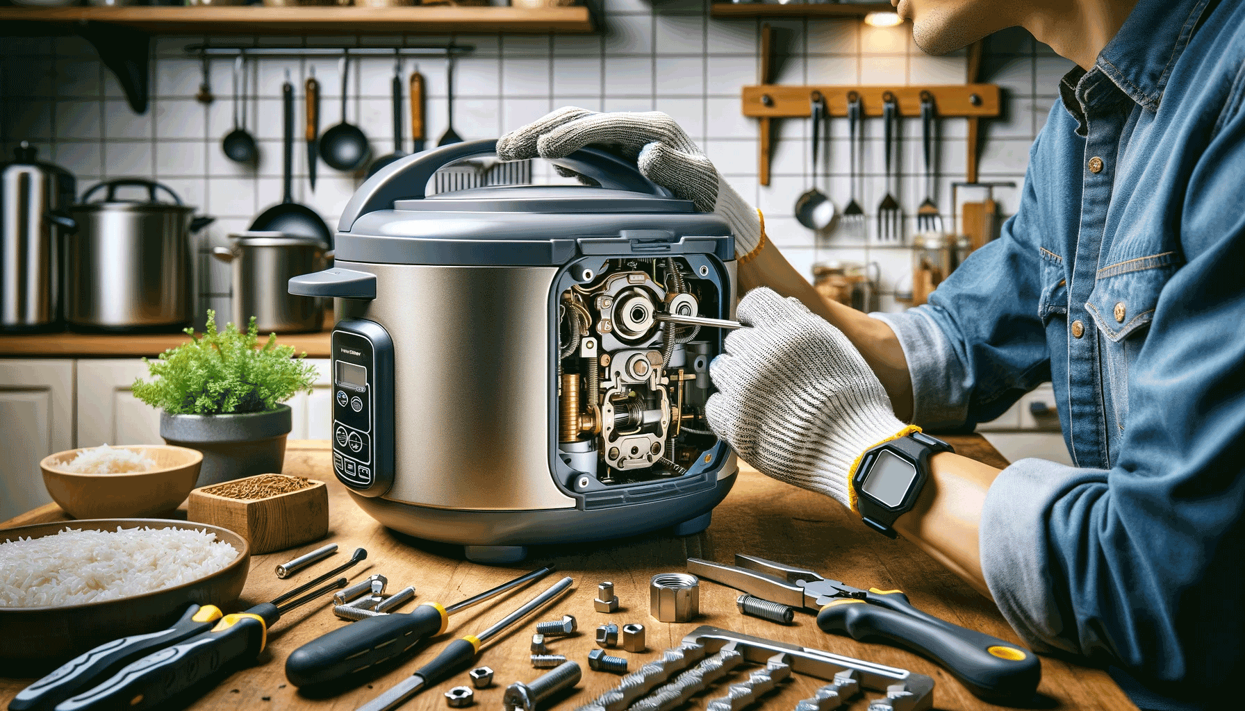 how to fix rice cooker valve