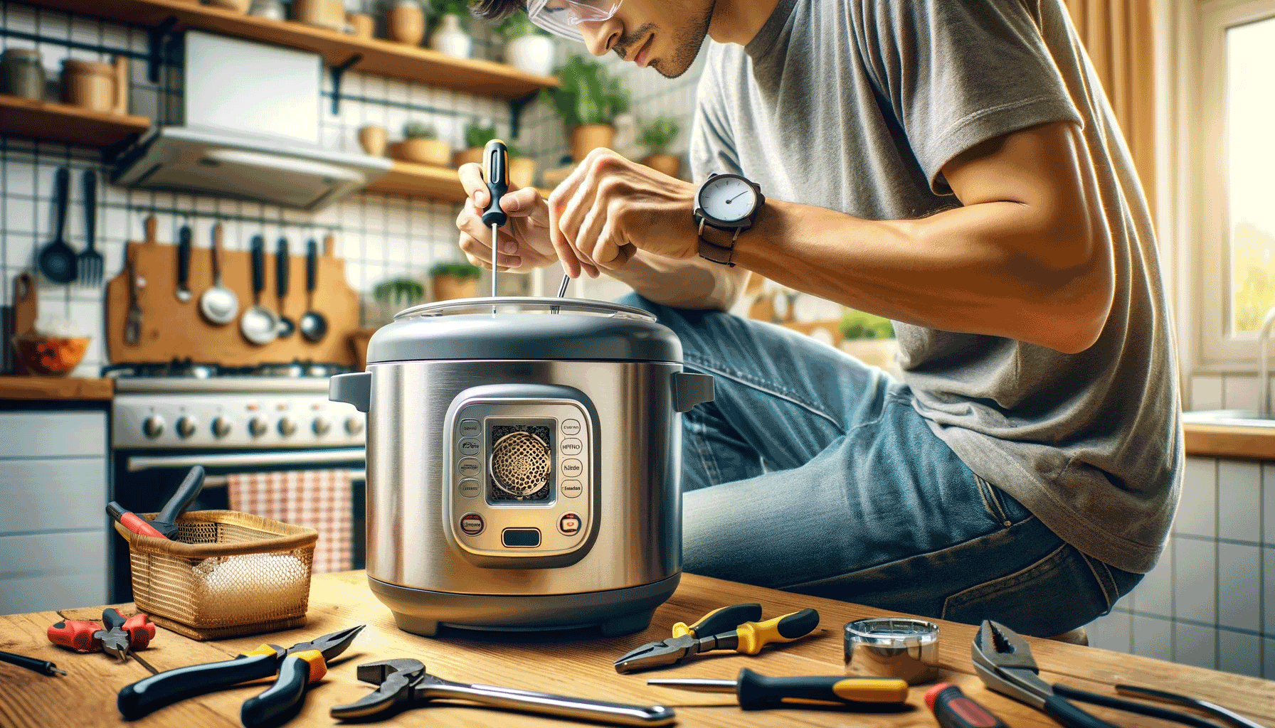 how to fix rice cooker vent