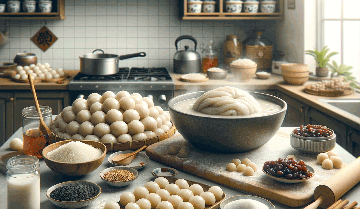 how to make tangyuan