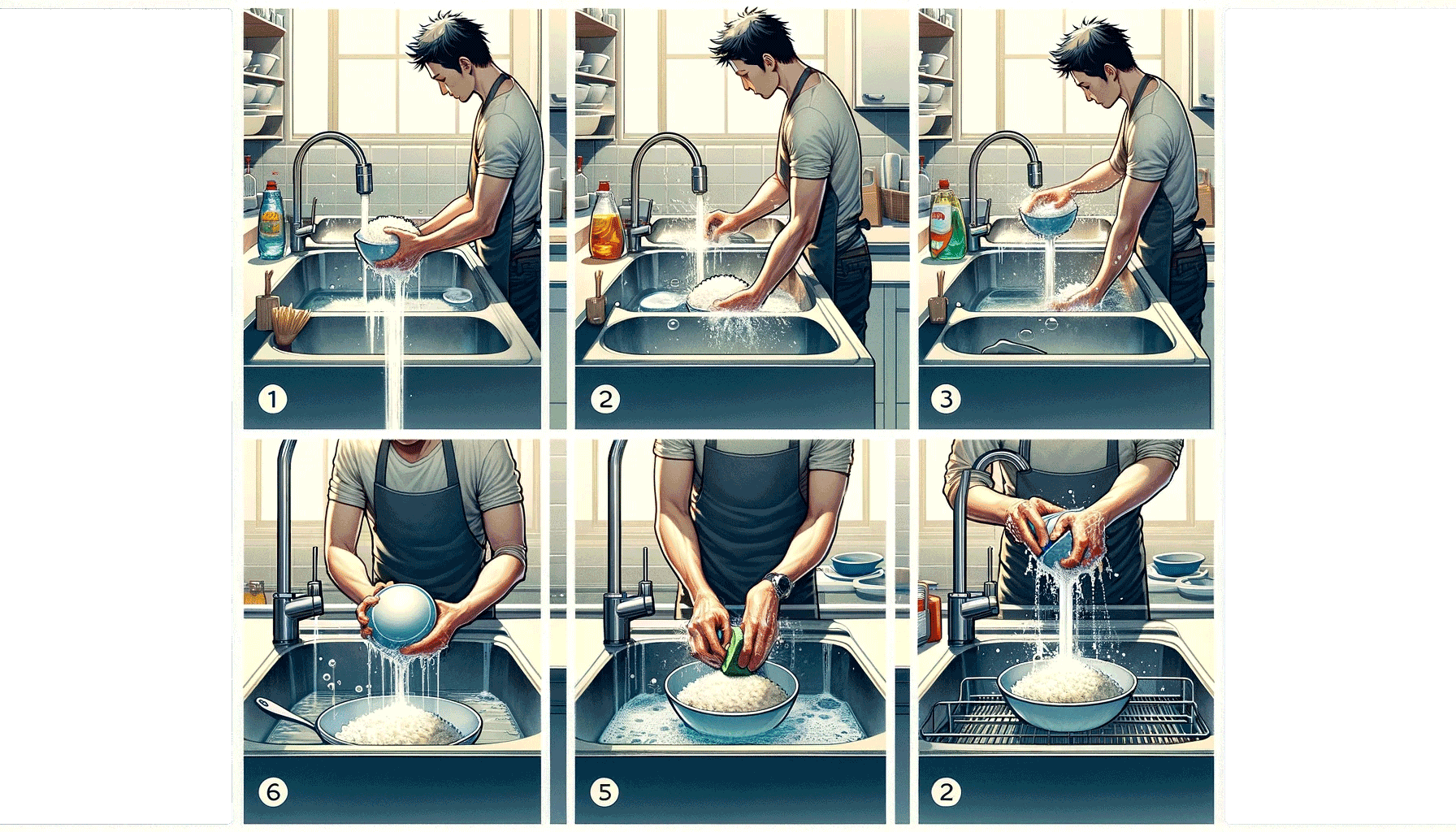 How to Wash Rice Bowl A Quick Guide