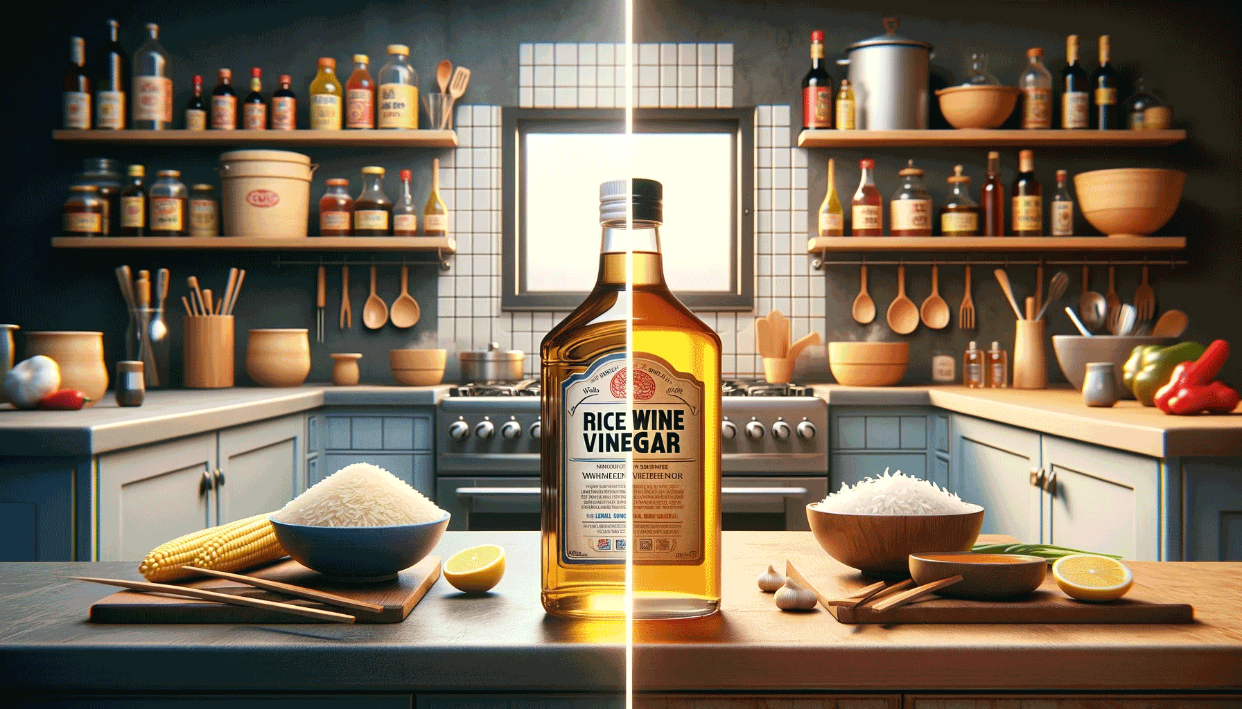 is rice vinegar the same as rice wine vinegar