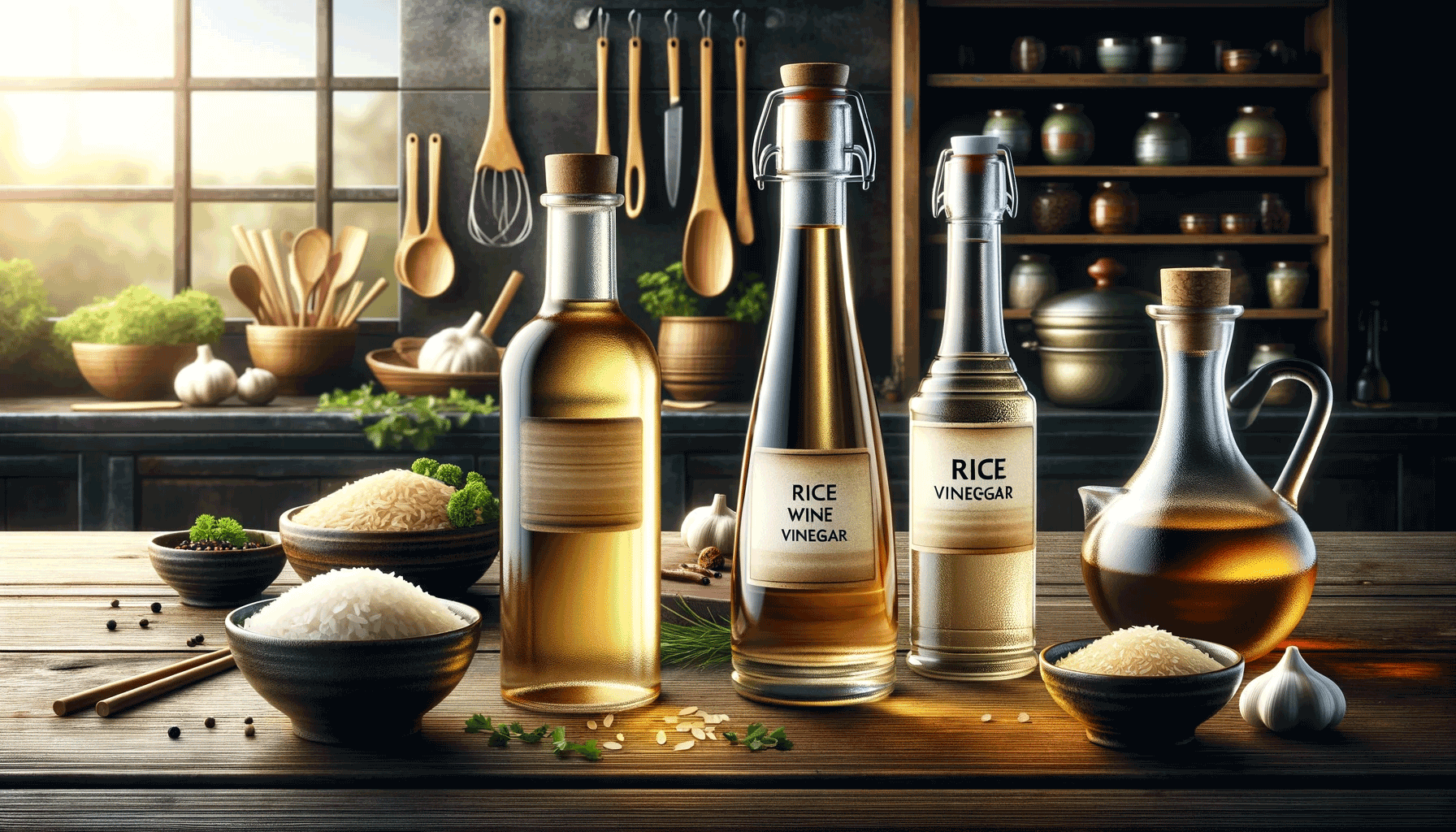 is rice wine vinegar the same as rice vinegar