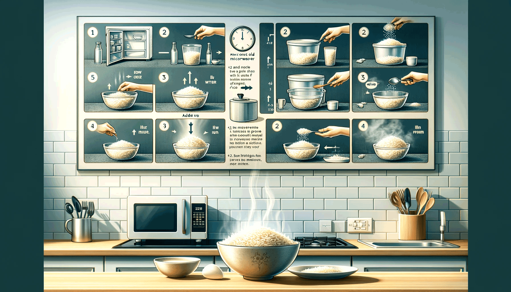 reheating rice directions