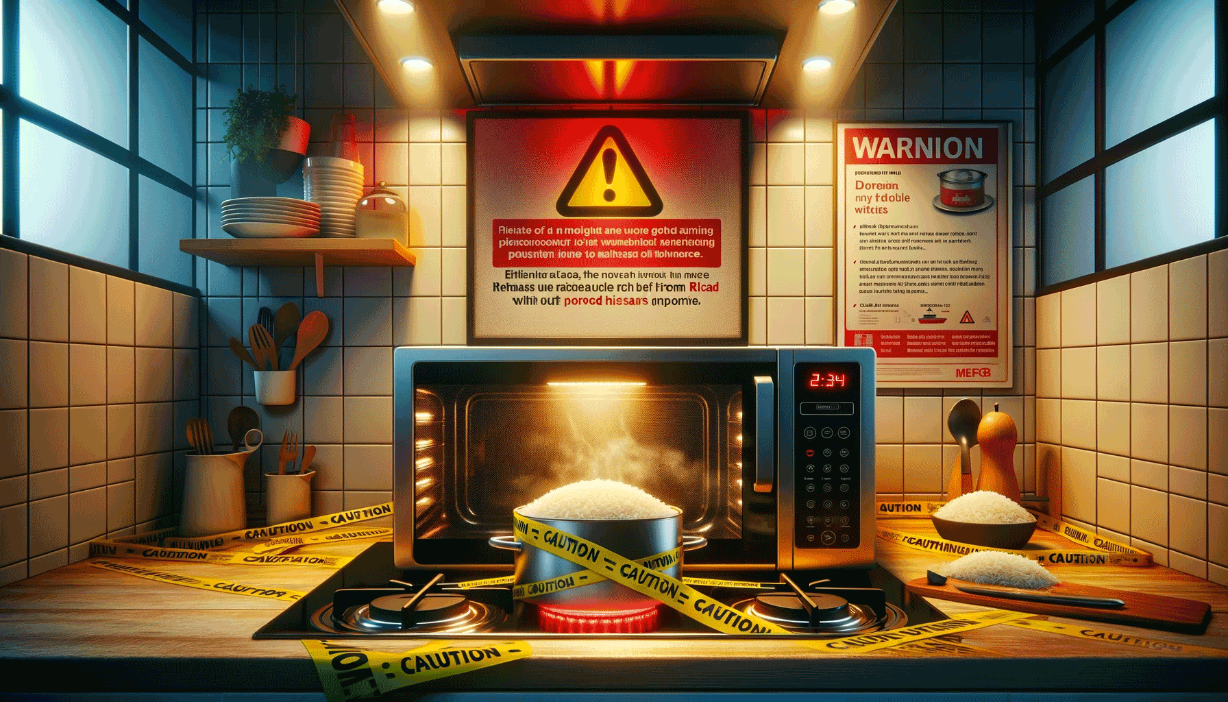 Health Warning Reheating Rice Health Warning