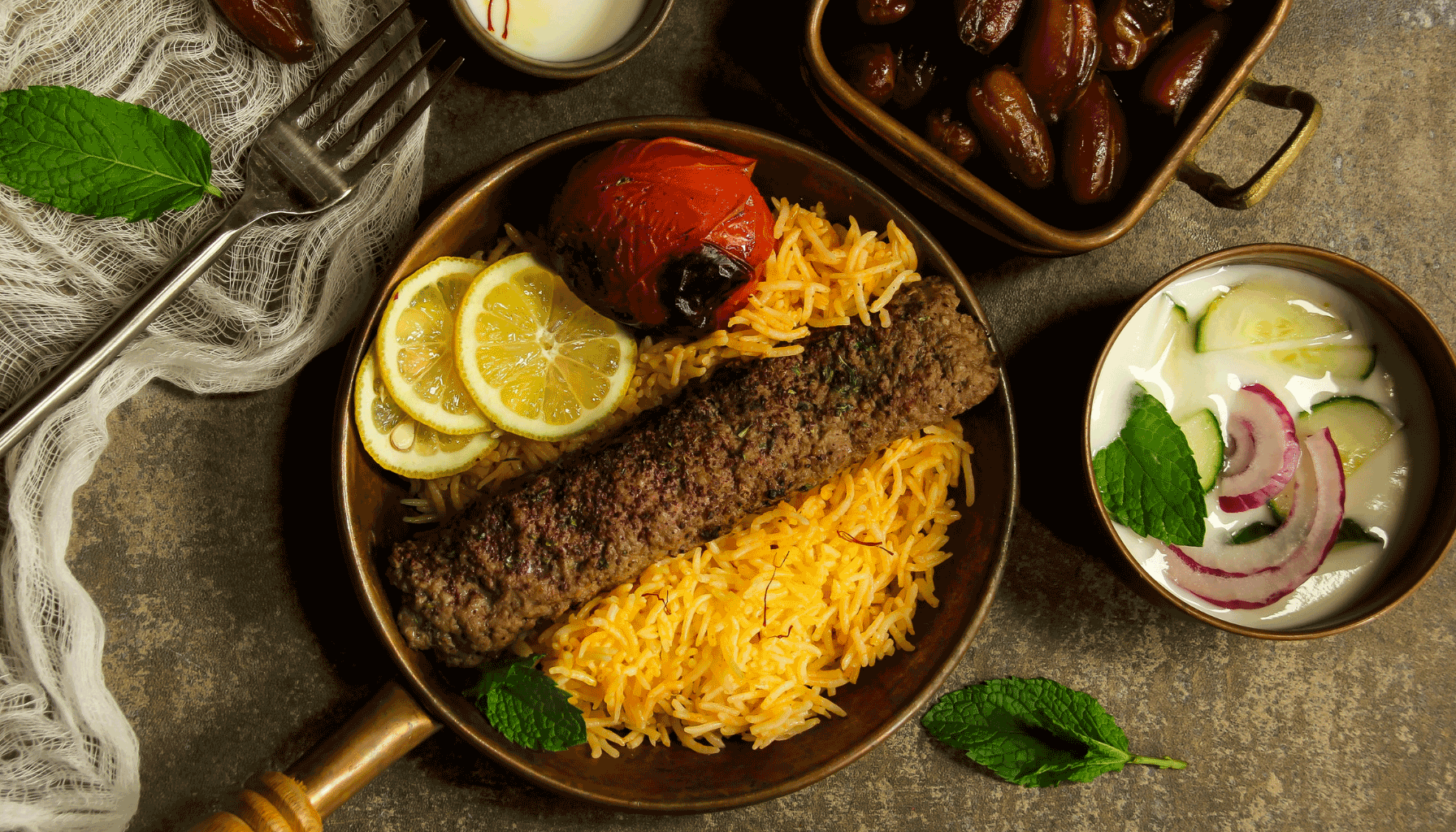 Sabzi Persian Chelow Kabab Recipe A Culinary Delight