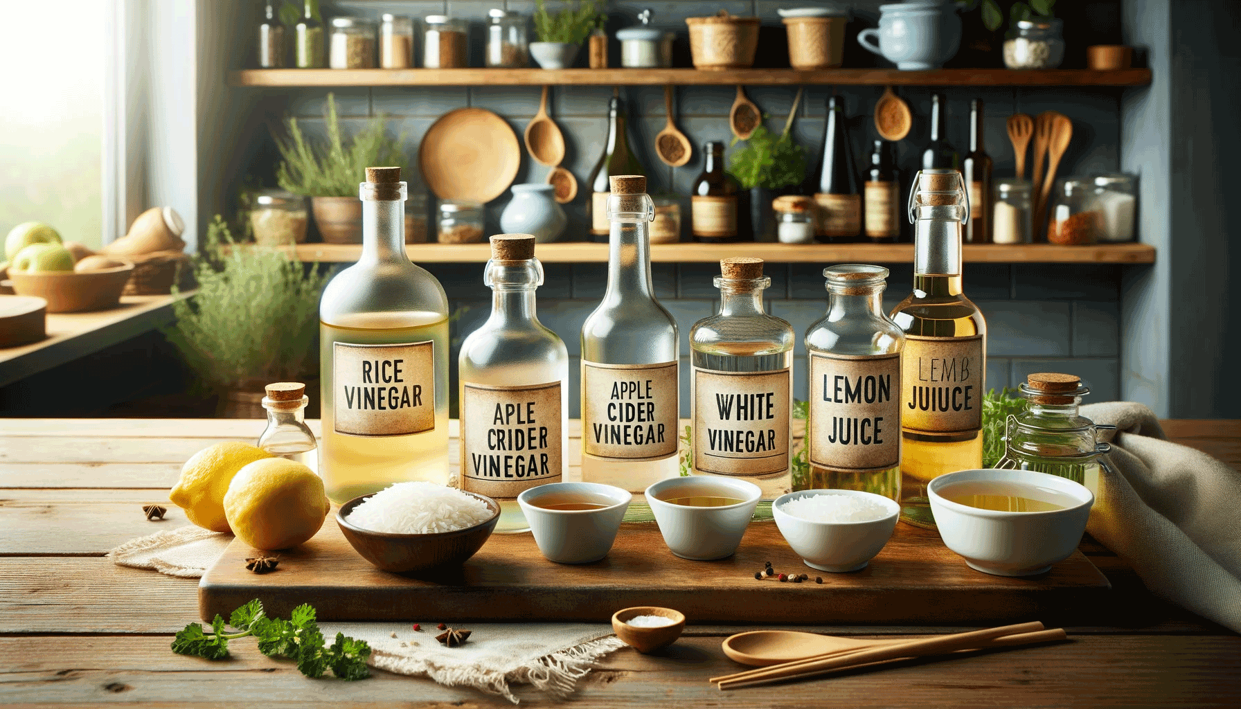 what can i substitute for rice vinegar
