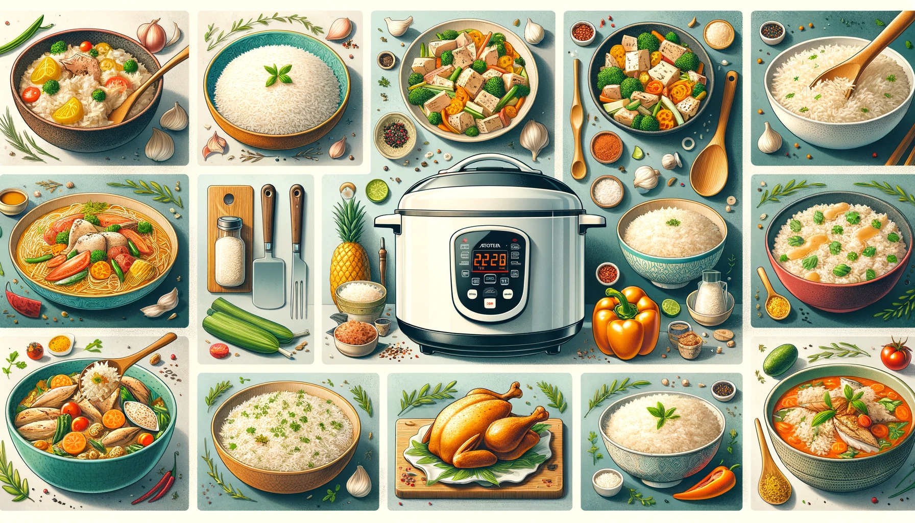 aroma rice cooker recipes