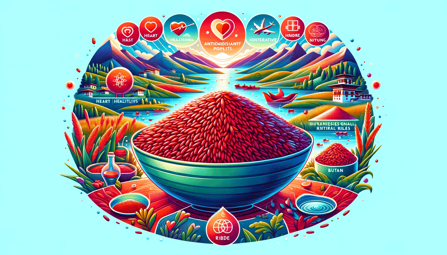 bhutanese red rice nutrition