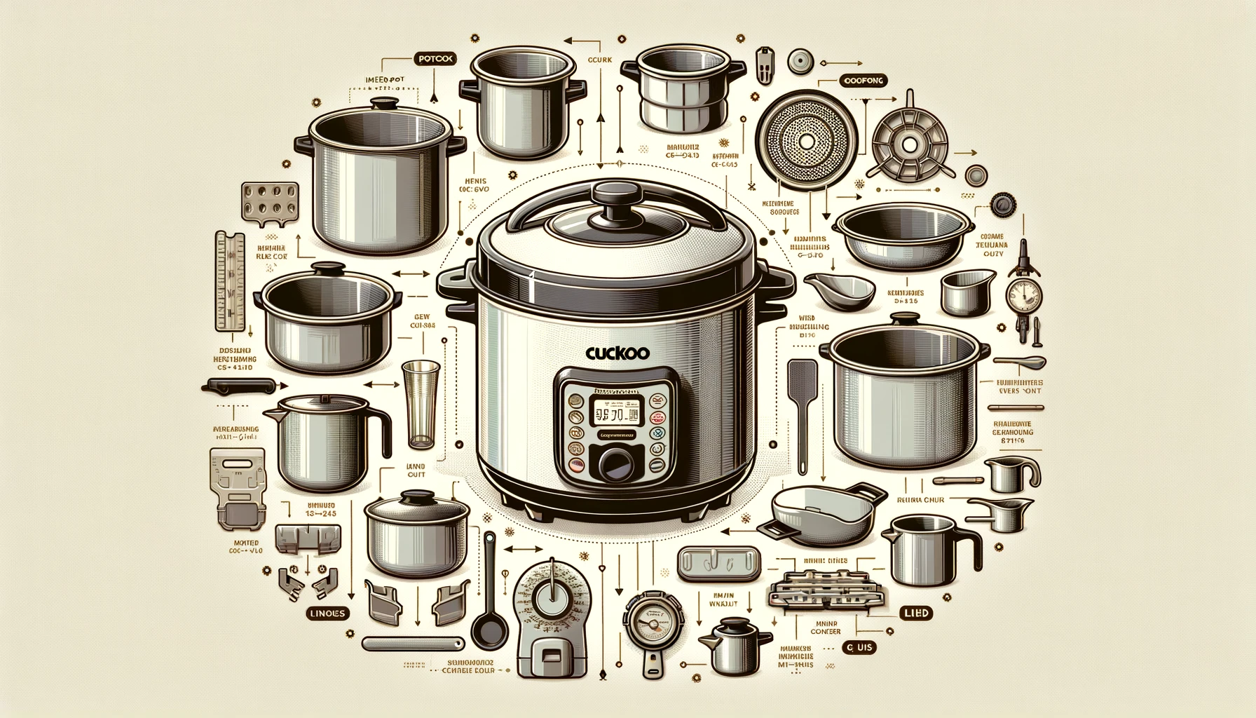 cuckoo rice cooker replacement parts