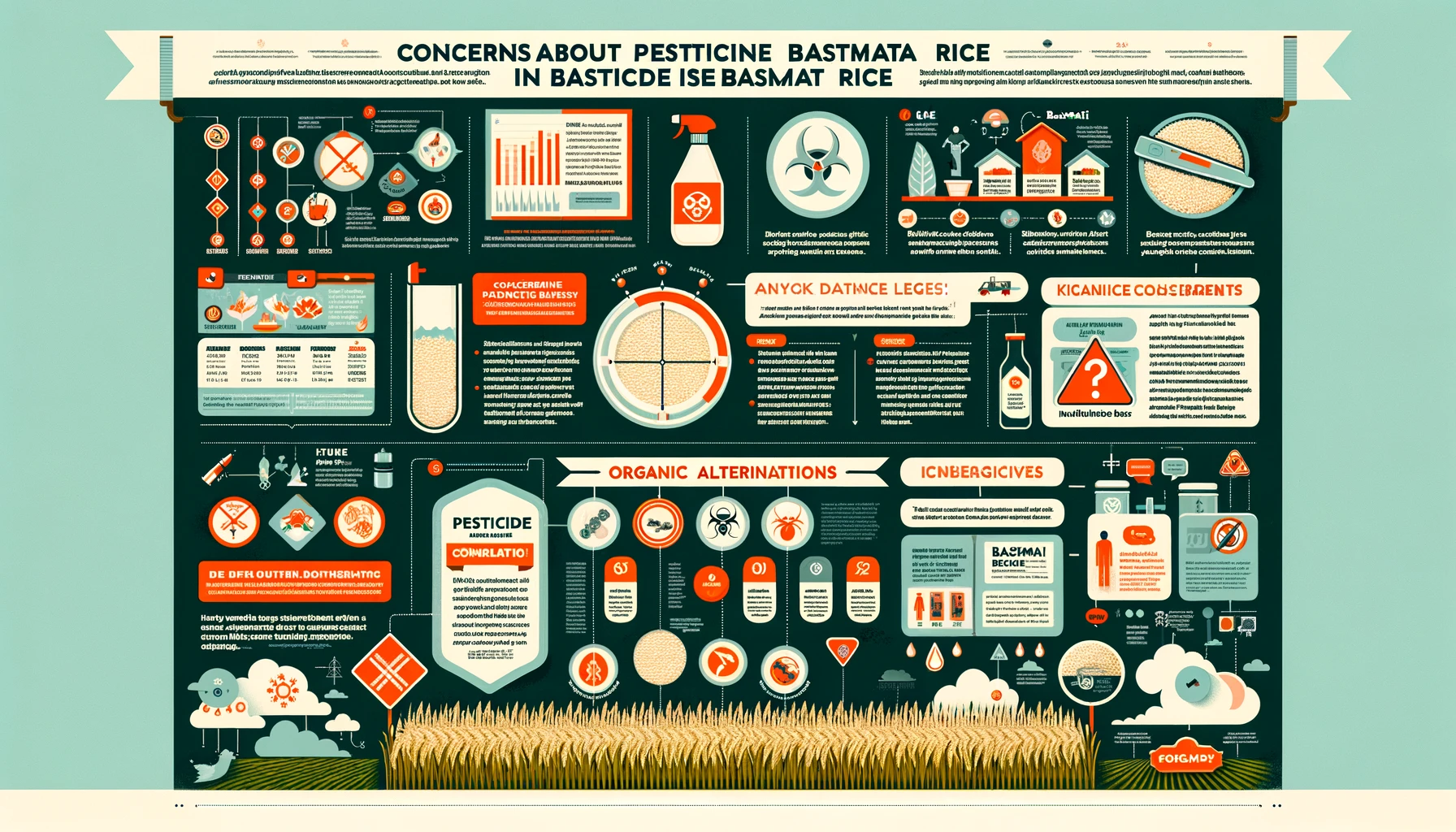 Does Basmati Rice Have Pesticides Presence Examined