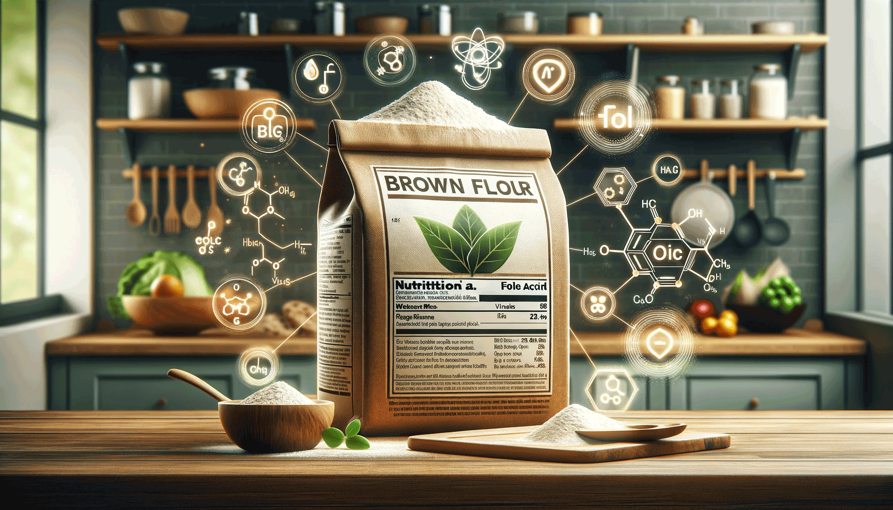 Does Brown Rice Flour Have Folic Acid?