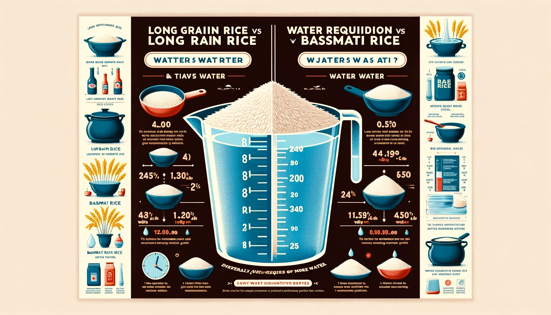 does long grain rice need more water than basmati