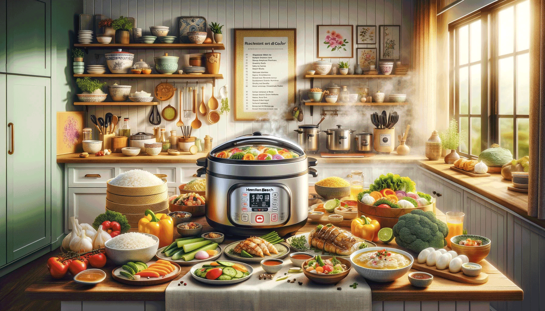 hamilton beach rice cooker steamer recipes