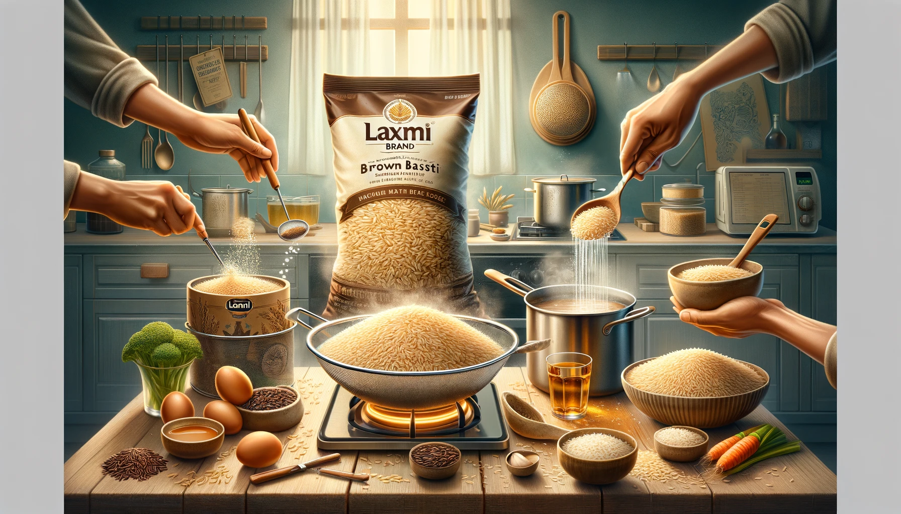 How Do You Make Laxmi Brown Basmati Rice?