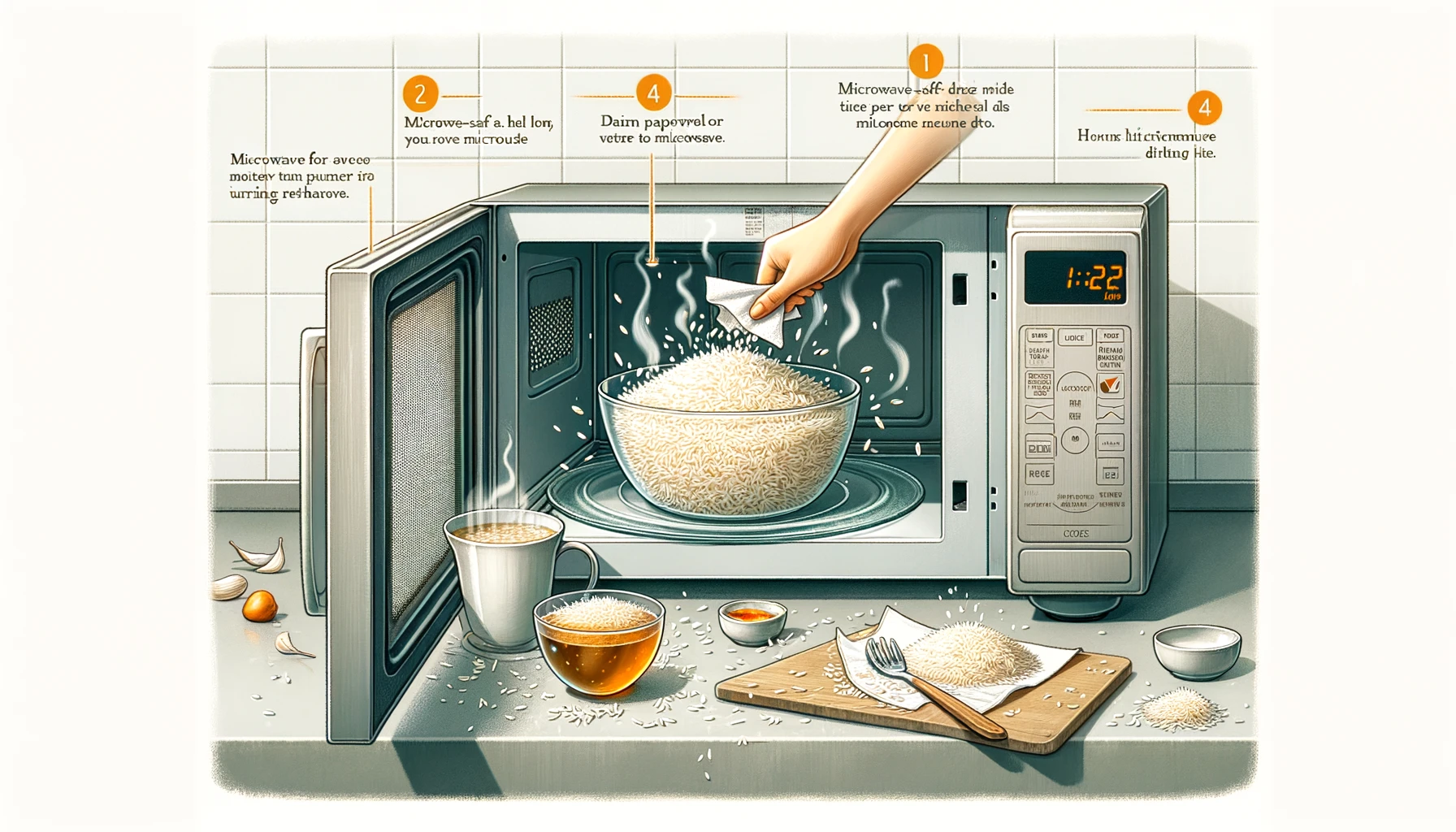 How Do You Reheat Basmati Rice In The Microwave?