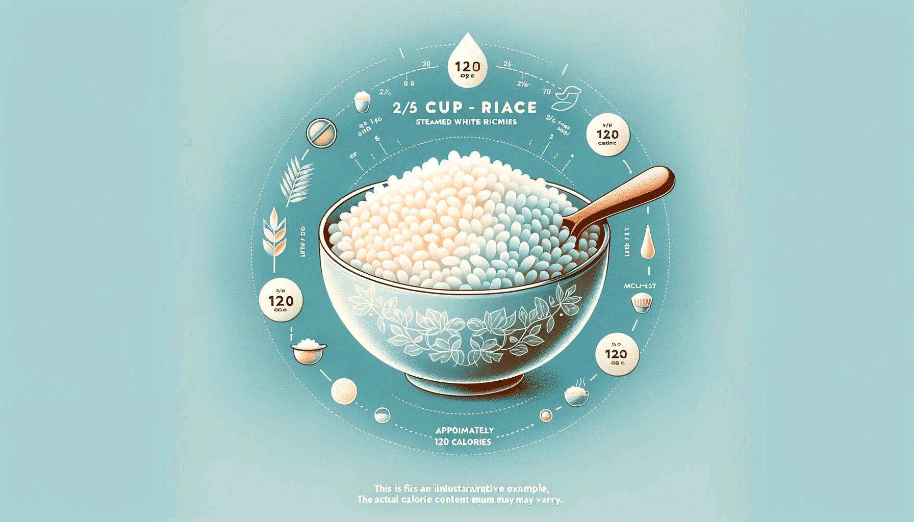 how many calories in 1 2 cup of white rice
